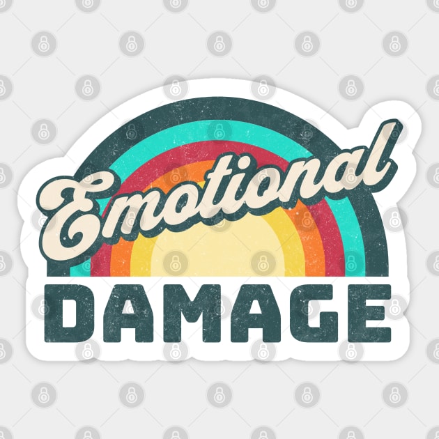 Emotional Damage Sticker by valentinahramov